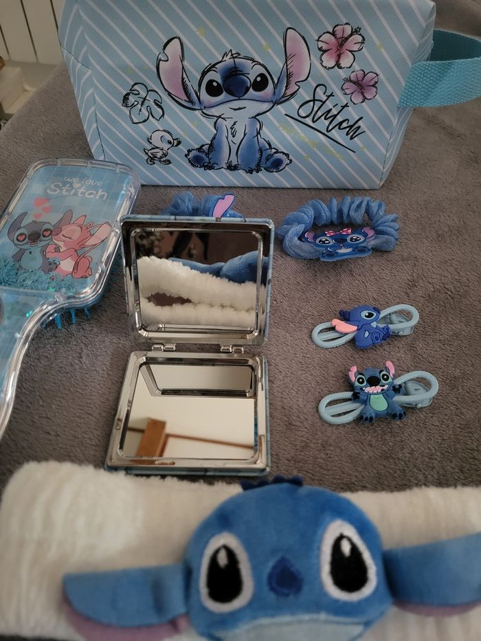 Lot cheveux beauté bleu Stitch - photo numéro 4