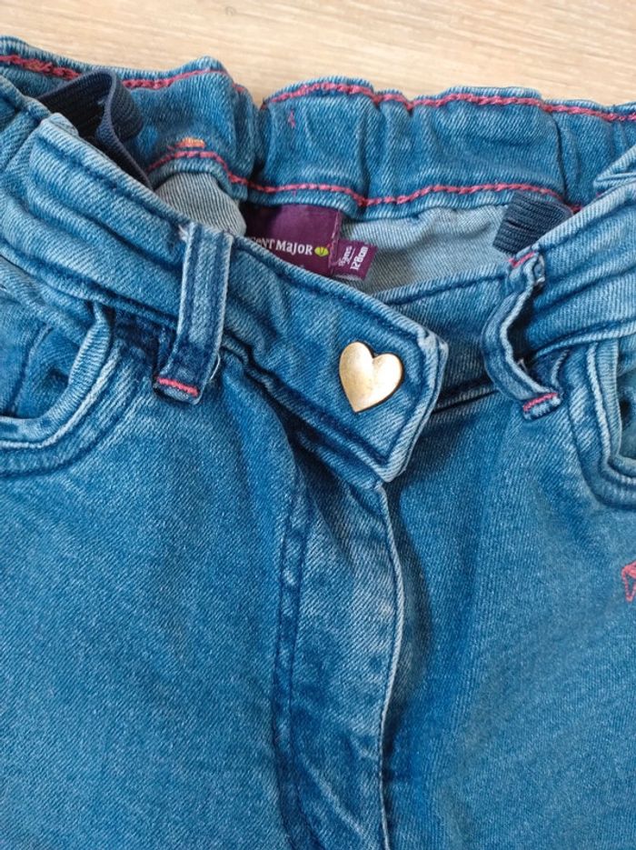 Pantalon en jean délavé Sergent major - photo numéro 5