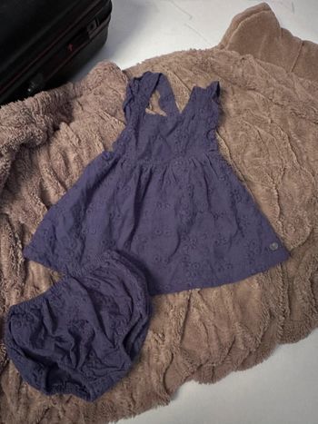 Robe bloomer sergent major broderie 18m neuf