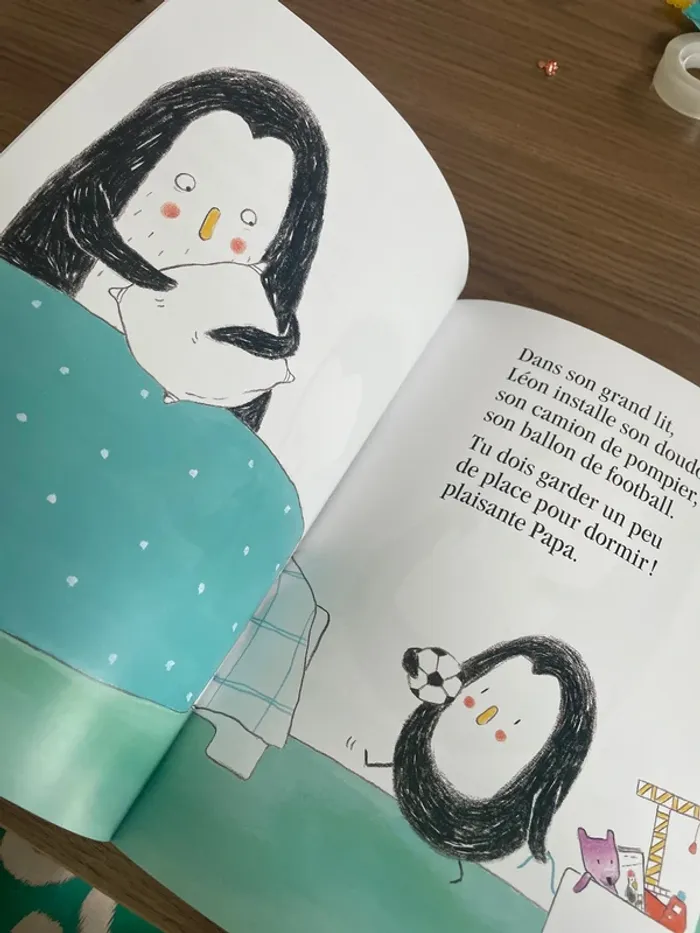Livre Le grand lit de Leon - photo numéro 3