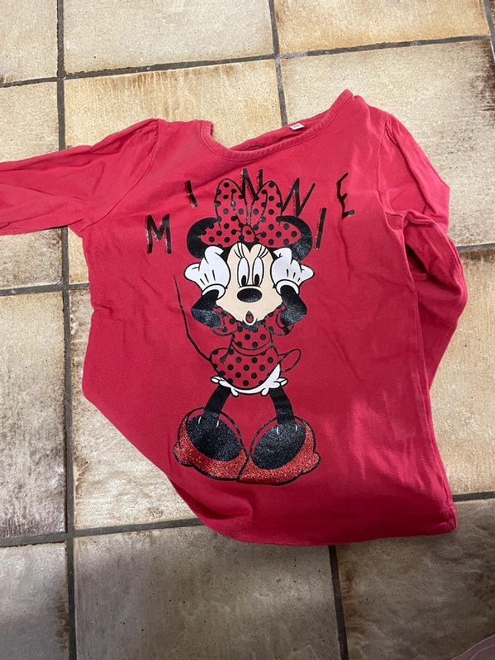 T shirt ML Minnie 110cm