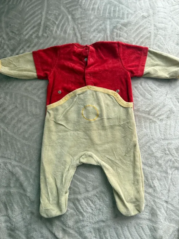 Lot 2 pyjamas velours Winnie l’Ourson - photo numéro 6