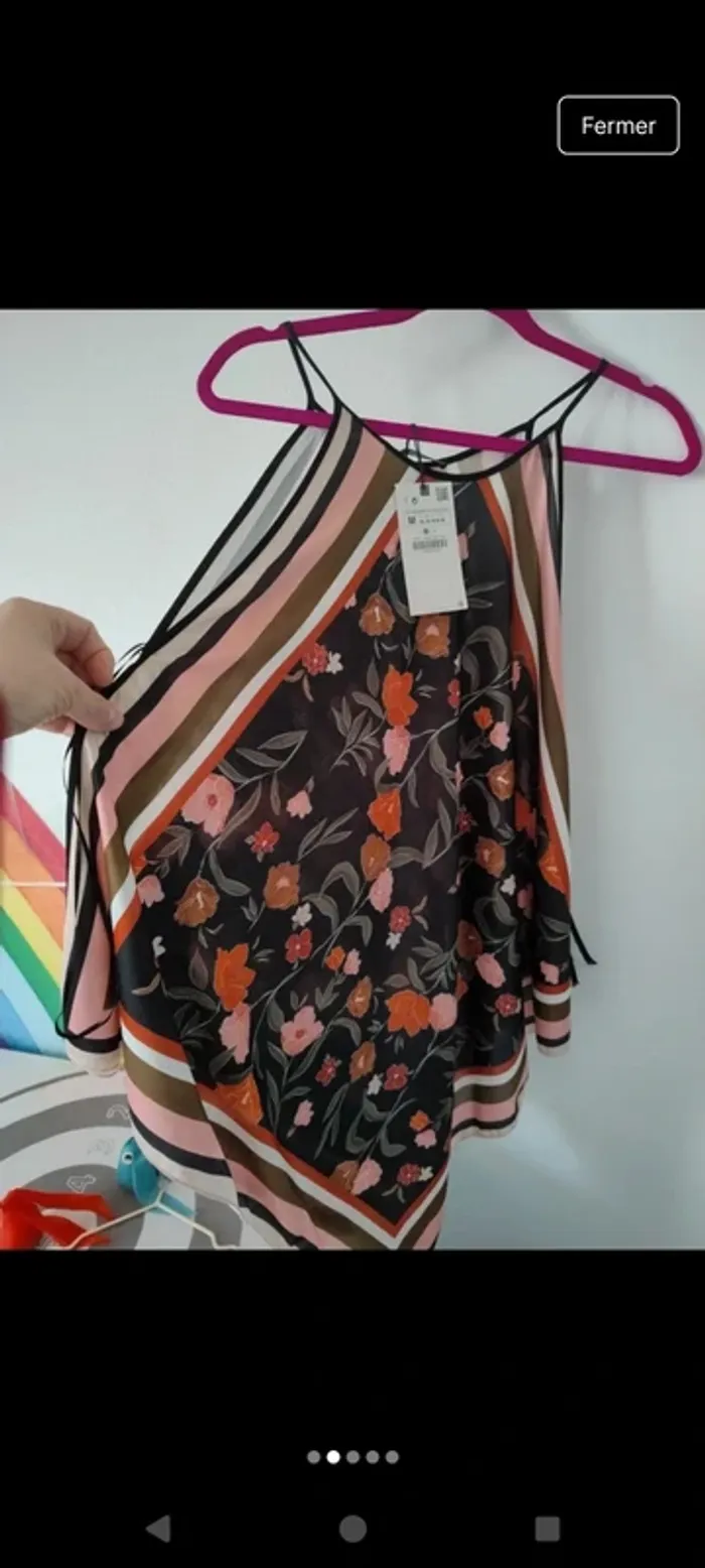 Très beau top Zara - photo numéro 2