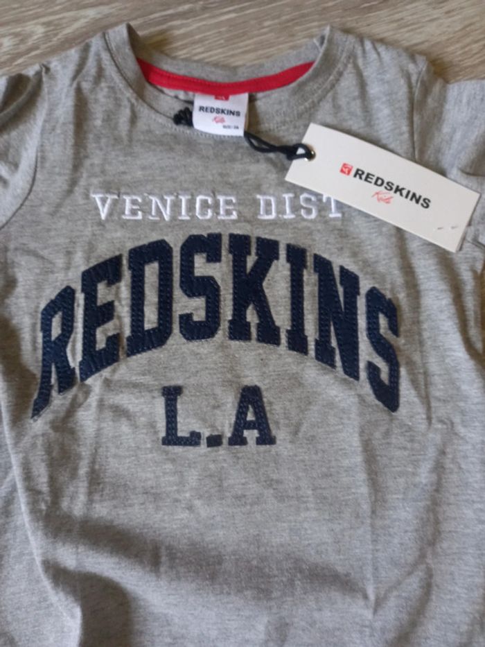 Tee shirt redskins 2 ans garçon. - photo numéro 3