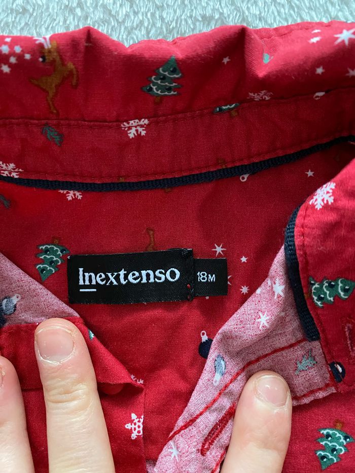Chemise ml Noël 18 mois - photo numéro 2
