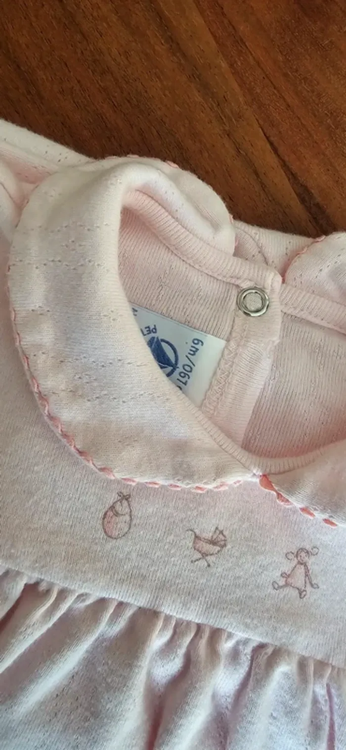 Pyjama Petit Bateau Taille 6 mois - photo numéro 4