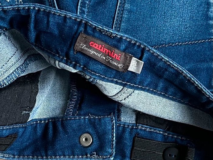 Short en denim avec taille ajustable Catimini T-8 ans - photo numéro 3