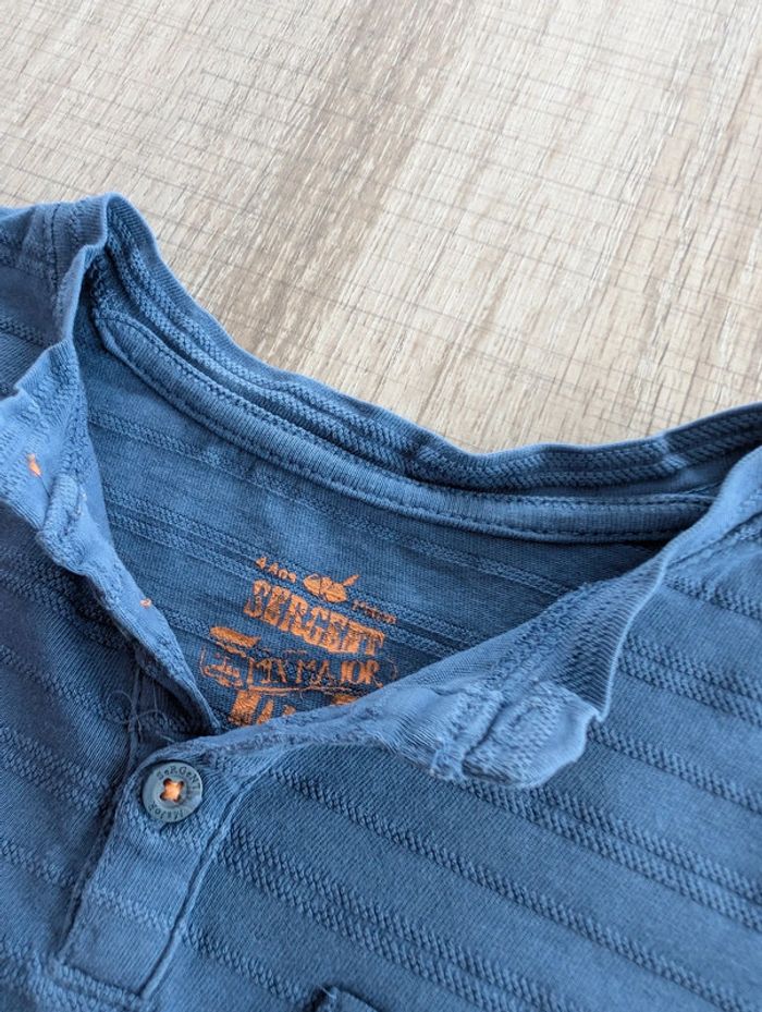 T shirt 4 ans Sergent major - photo numéro 3