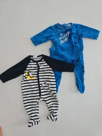 Lot de 2 pyjamas Mickey