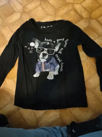 T-shirt manches longues Gémo 6 ans