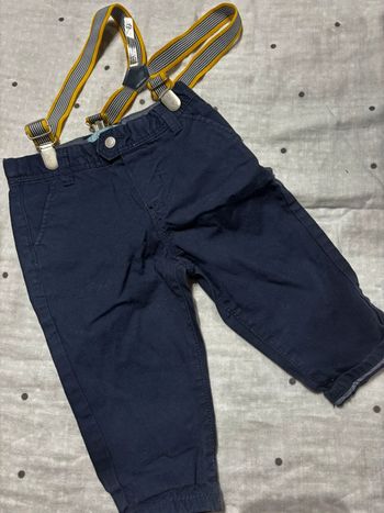 Pantalon avec bretelle