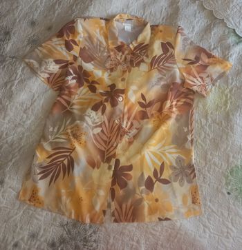 Chemisier manche courte 44