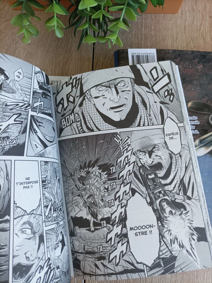 Lot de 3 mangas Gate Au Delà de la porte n° 1 à 3 Seinen - photo numéro 7