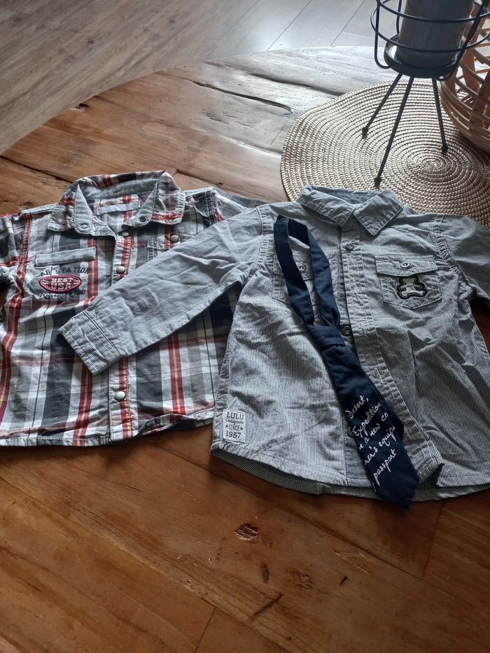 Chemises manches longues