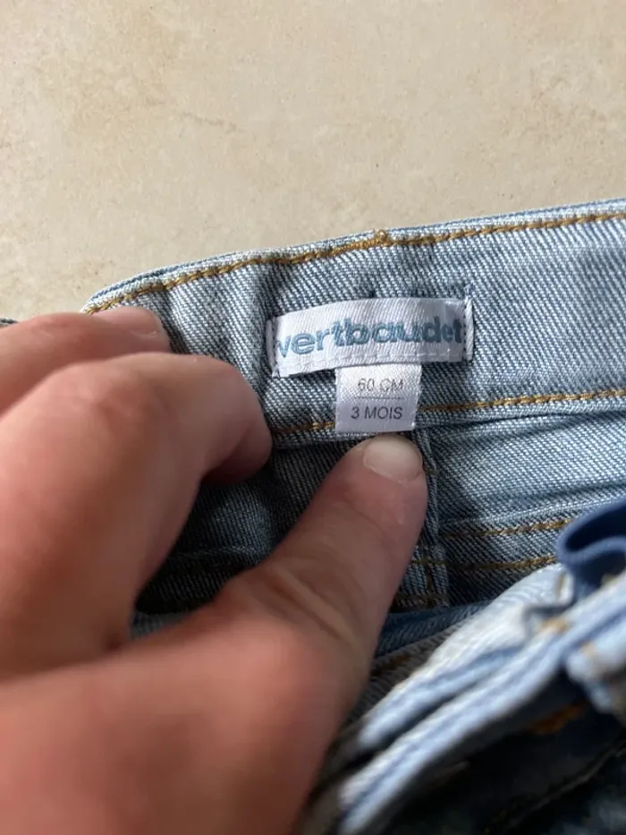 Jeans bébé 3 mois - photo numéro 2