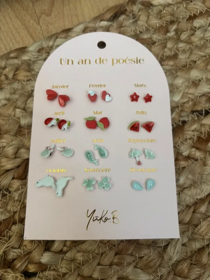 Boucles oreilles enfants Yako.B - photo numéro 2