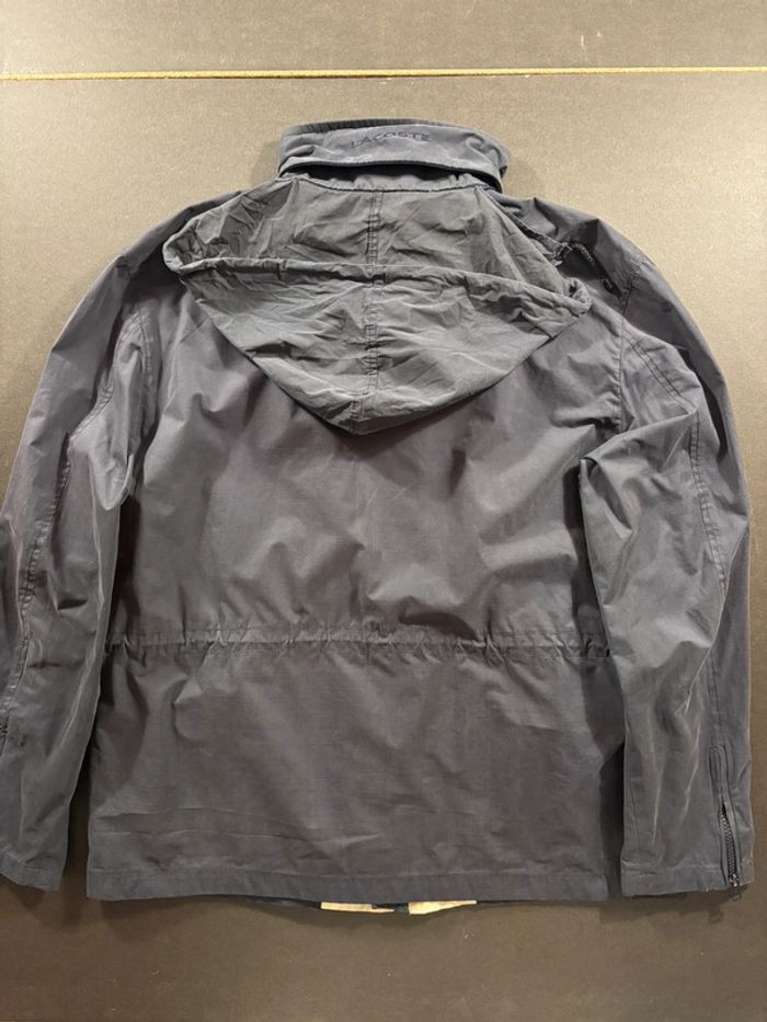 Veste style Coupe Vent Vintage Lacoste Taille L bleu marine - photo numéro 8