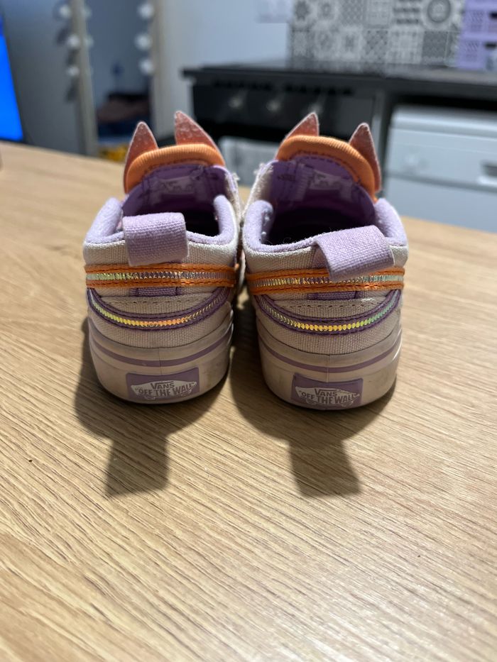 Vans slip on TD V Cyber Horse - Beige - photo numéro 2