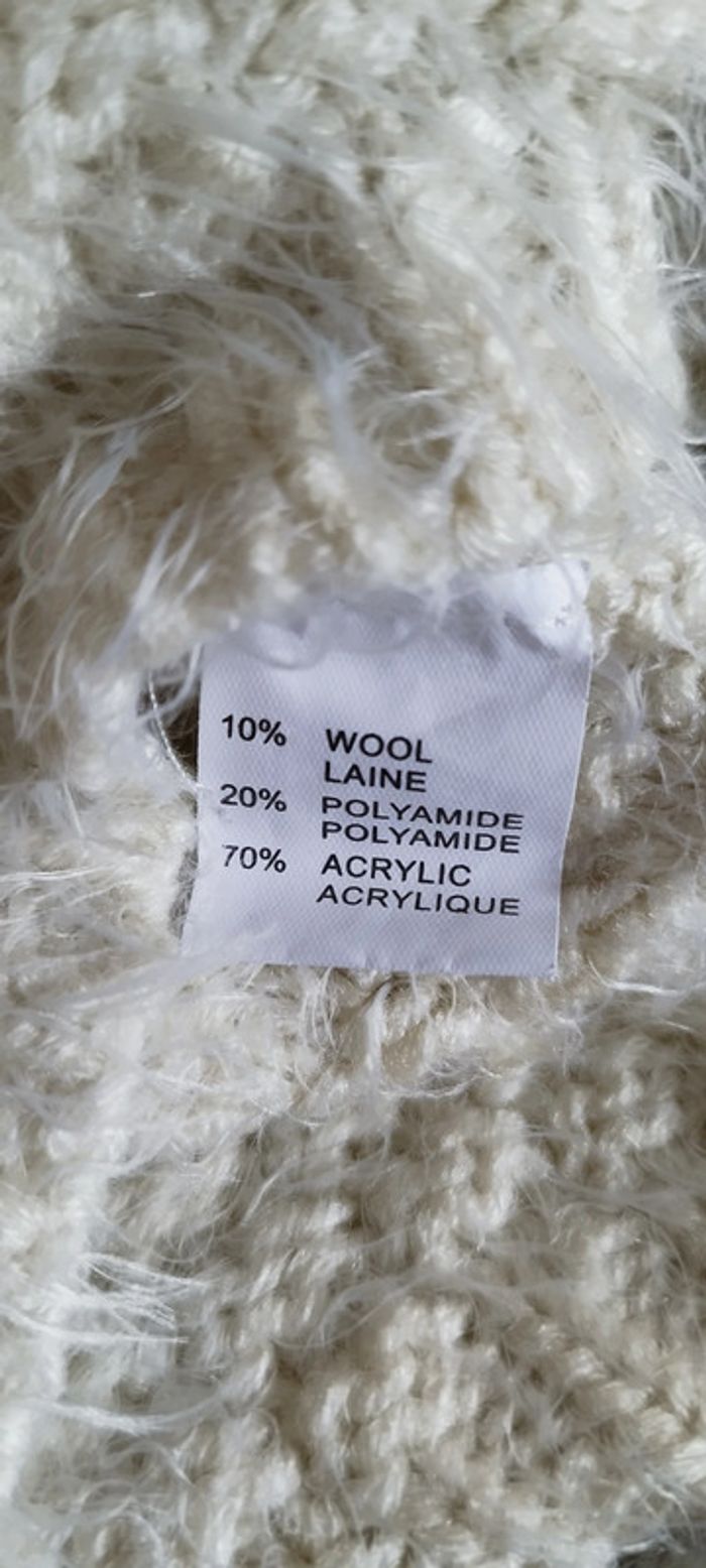 Pull avec fermeture éclair Peace N' Love. Très bon état - photo numéro 11