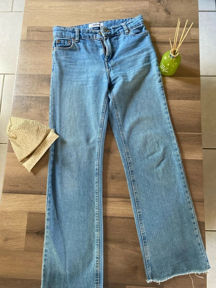 Jean straight bleu clair