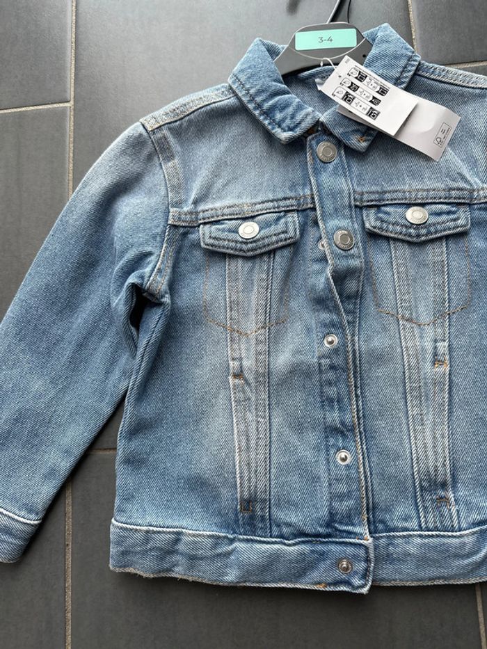 Veste jean 3-4 ans tex - photo numéro 3