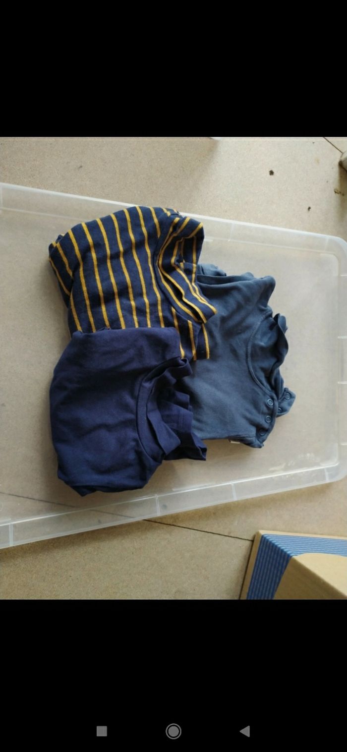 Lot de 3 sous-pull dont 2 Vertbaudet