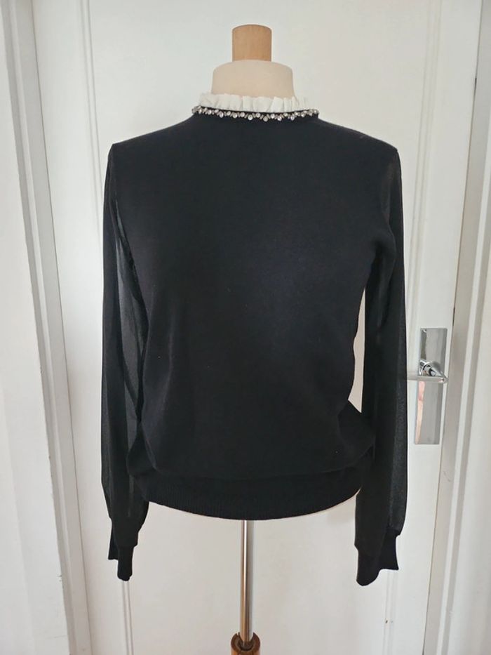 Pull manches mousseline Morgan - photo numéro 2