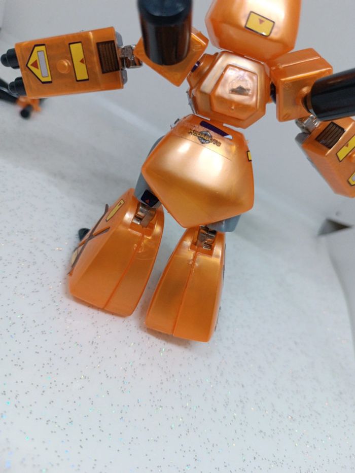 Robot bot assembler dual modèle orange metabee medabots emperor belzega robattle hasbro takara - photo numéro 4