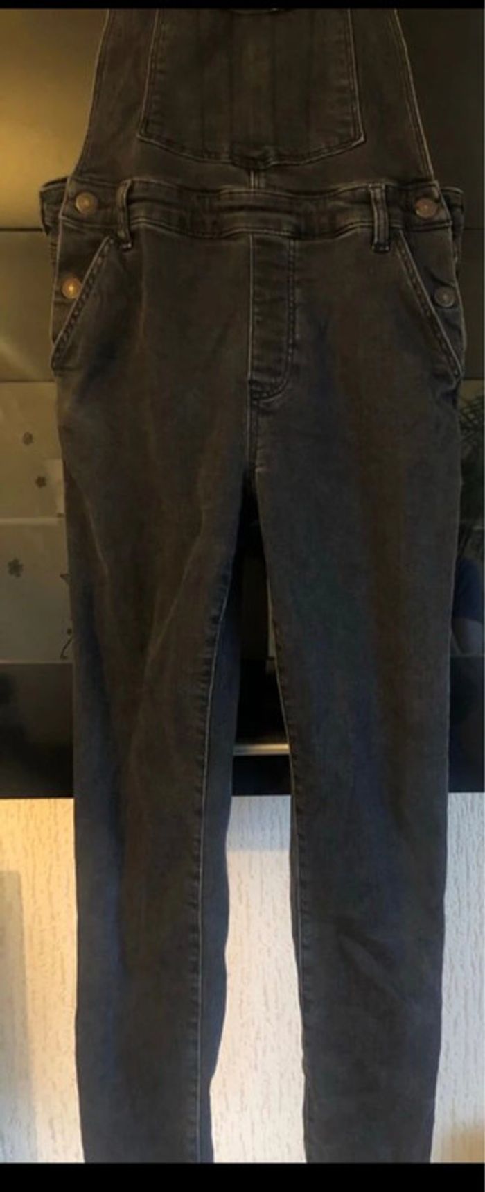 Combinaison jean Zara  taille 13-14 ans - photo numéro 6