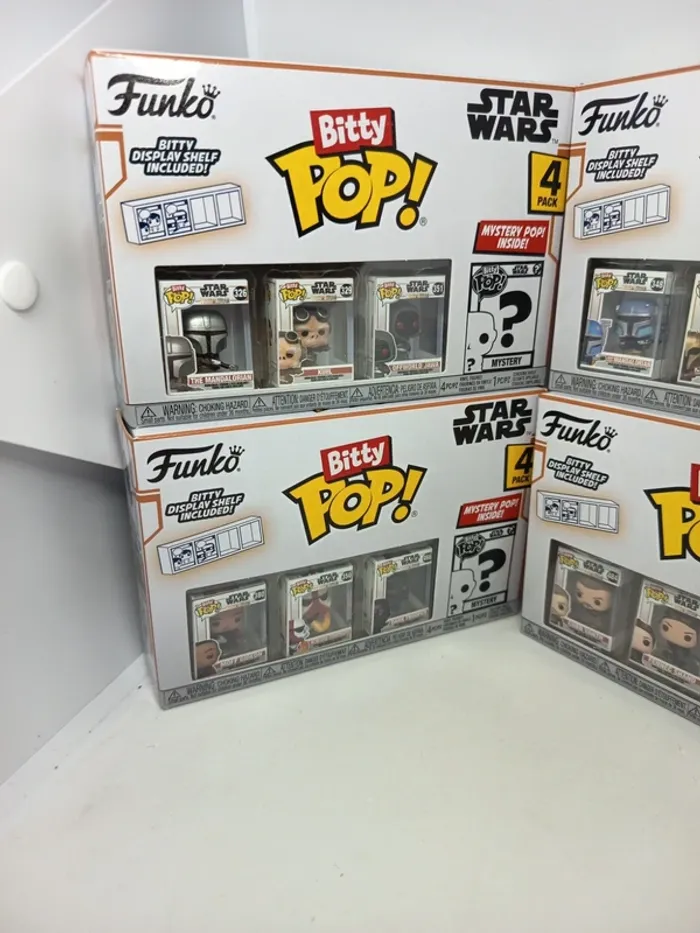 Lot de 4 Boite - Collection Complète Funko - Star Wars - photo numéro 2