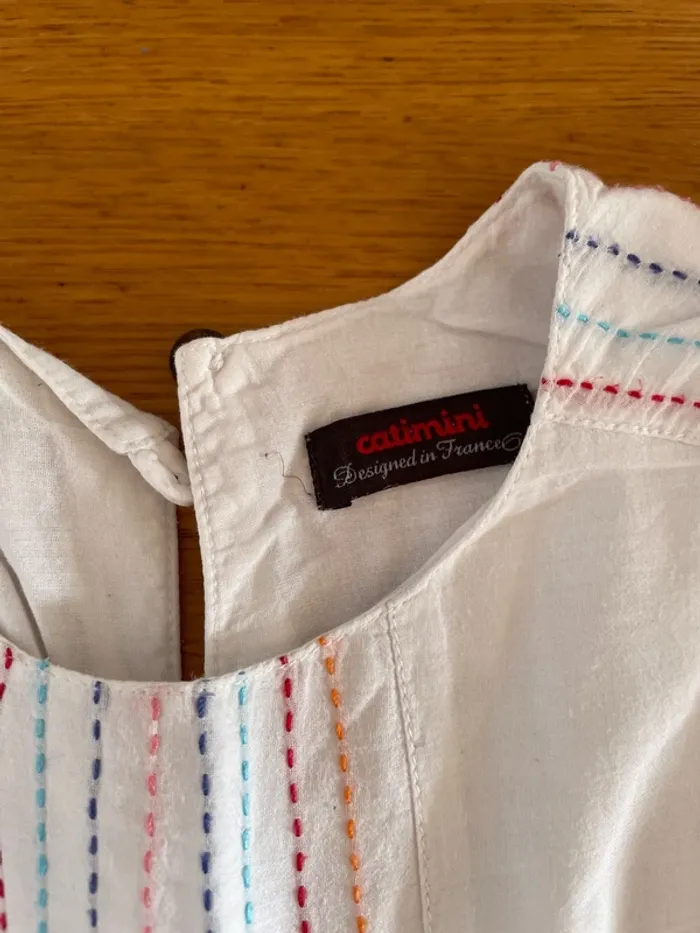 Blouse manches courtes catimini - photo numéro 3