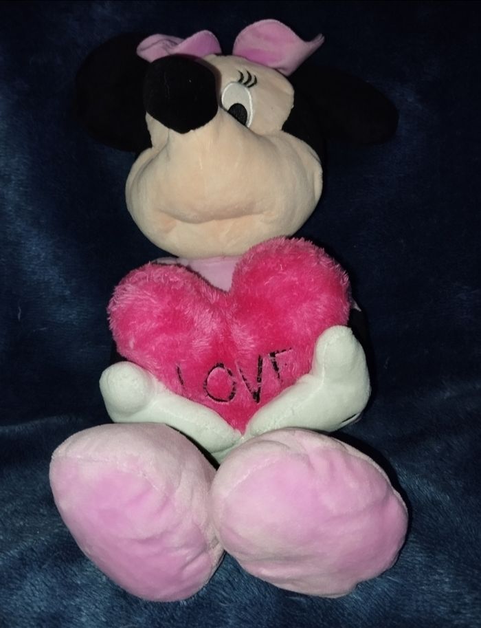 Nounours Minnie Disney coeur love - photo numéro 2