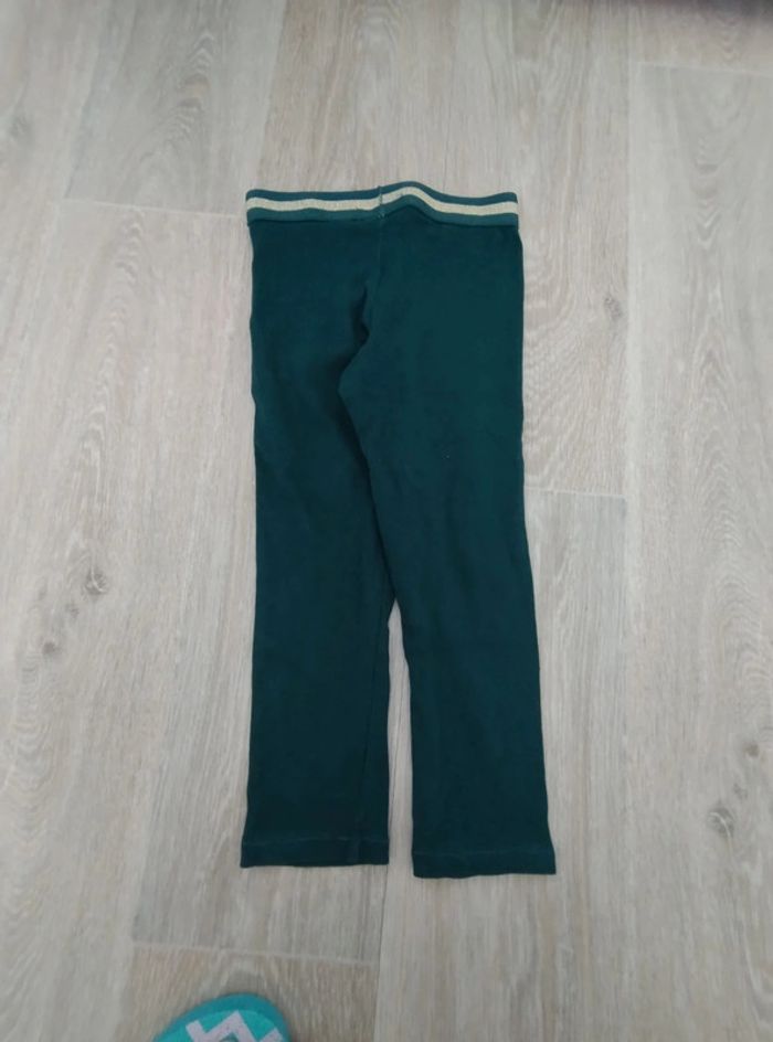 Legging vert ceinture doré Cadet Rousselle - photo numéro 3