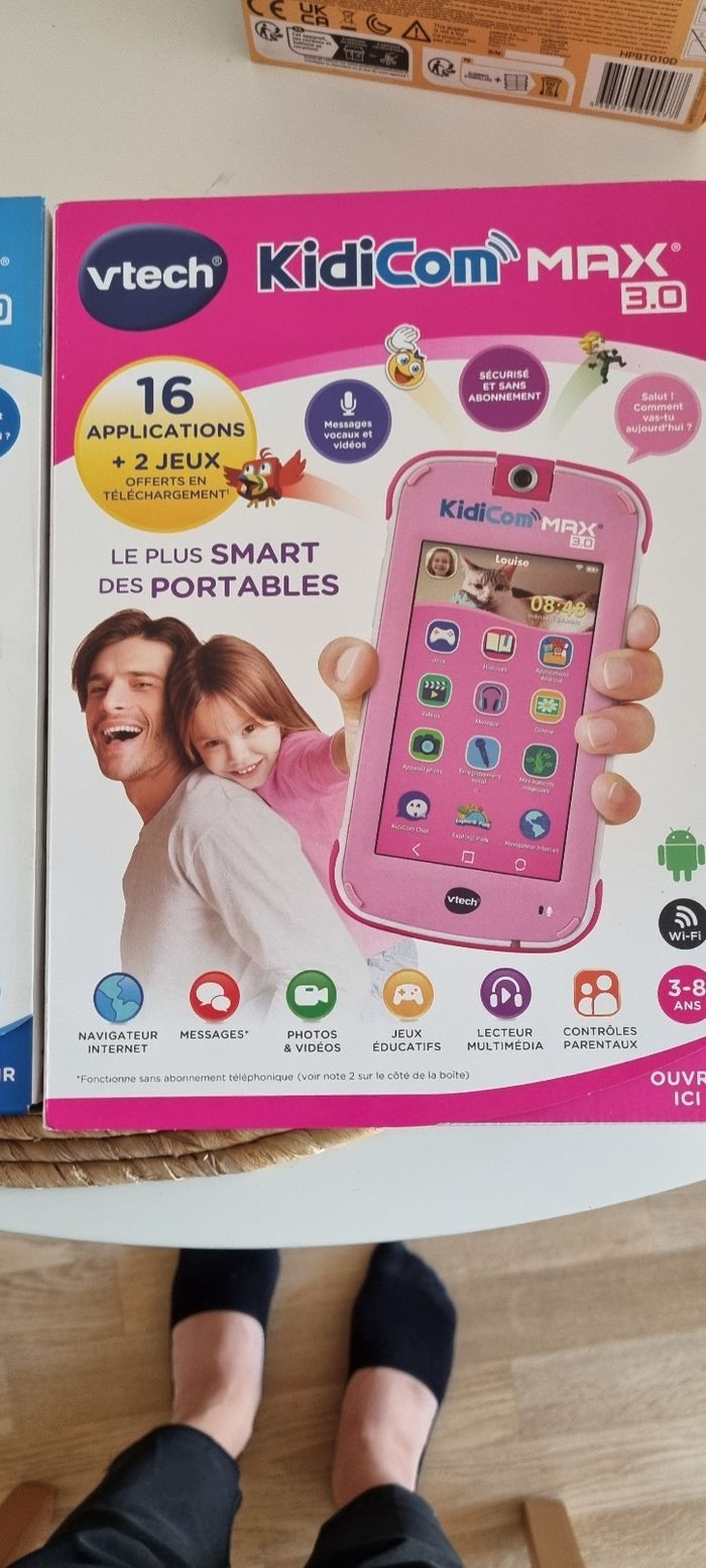 Vtech Kidicom max 3.0 bleu et rose - photo numéro 3