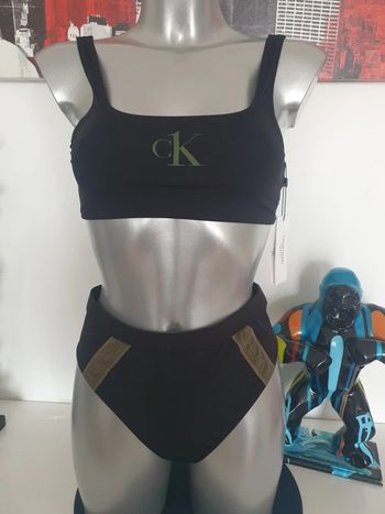 Maillot de noir bain Calvin Klein Taille S