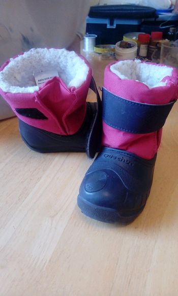 Bottes hiver fille taille 22/23