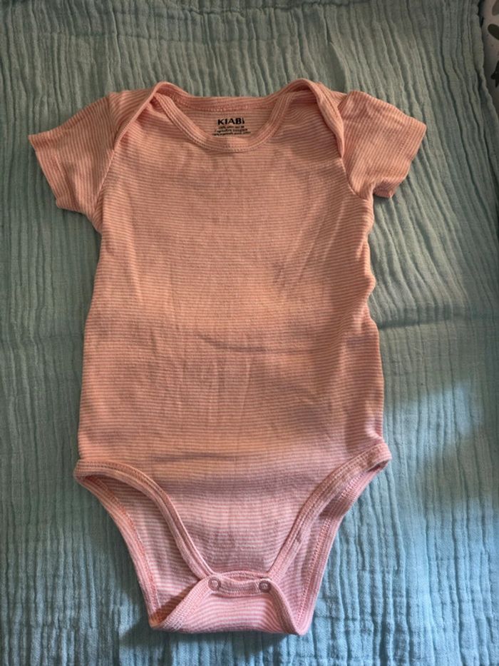 Body 9mois Rose Kiabi