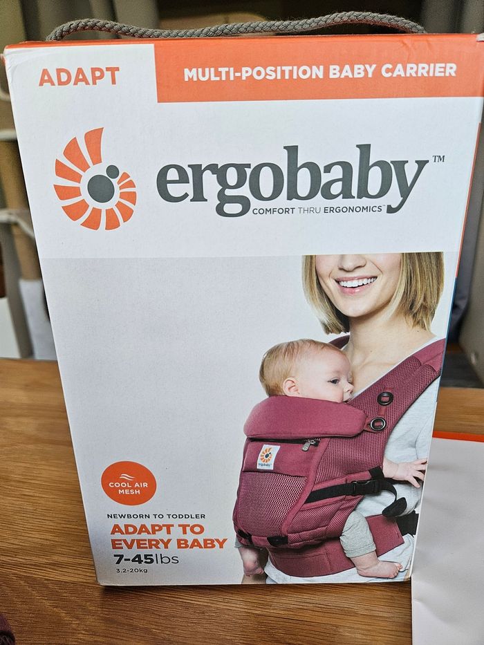 Porte-bébé ergobaby adapt cool air mesh - photo numéro 2