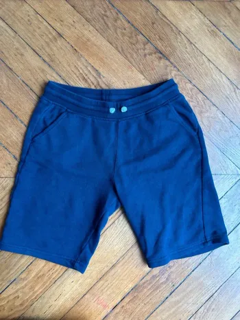 Short bleu marine taille 12 ans Monoprix
