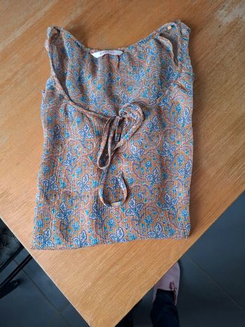 Blouse transparente camaïeu