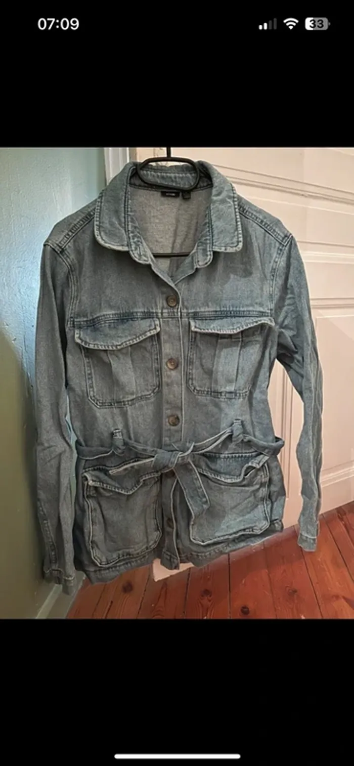 Veste en jean Kiabi taille L