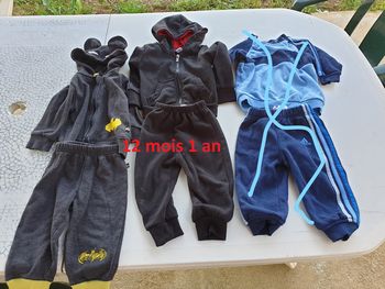 2 ensemble jogging 12 mois 1 an