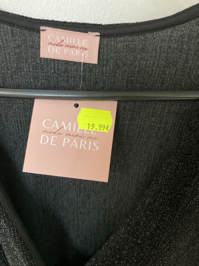 Robe pailleté - Camille de Paris - t38 - photo numéro 4
