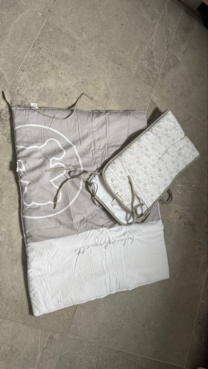 tour de lit avec couette lulu castagnette 60-120 cm neuf