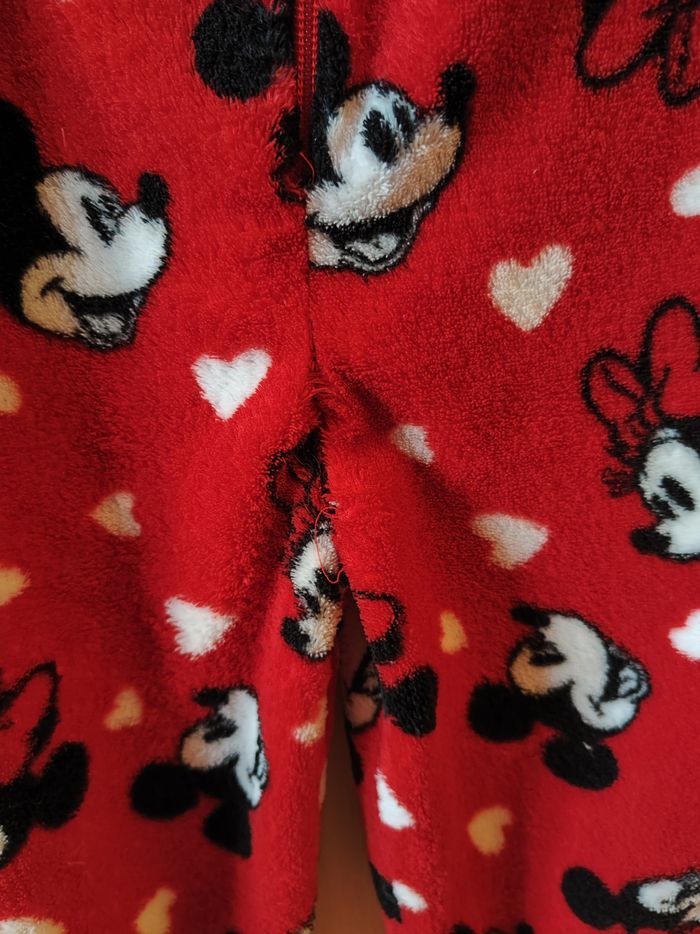Combinaison pyjama fille Minni avec oreille🐞Mouse Disney  Polaire 5 ans envoye aujourd'hui ou demain - photo numéro 9