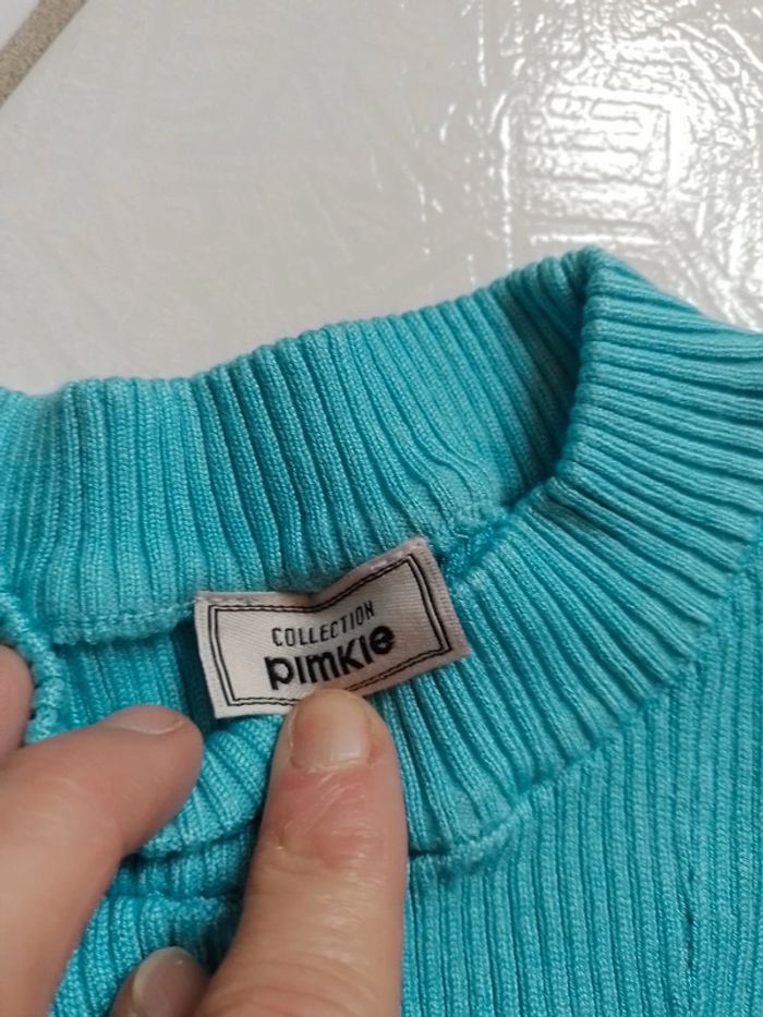 Pull femme bleu turquoise Pimkie - photo numéro 10