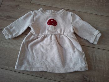 Robe 9 mois beige kiabi