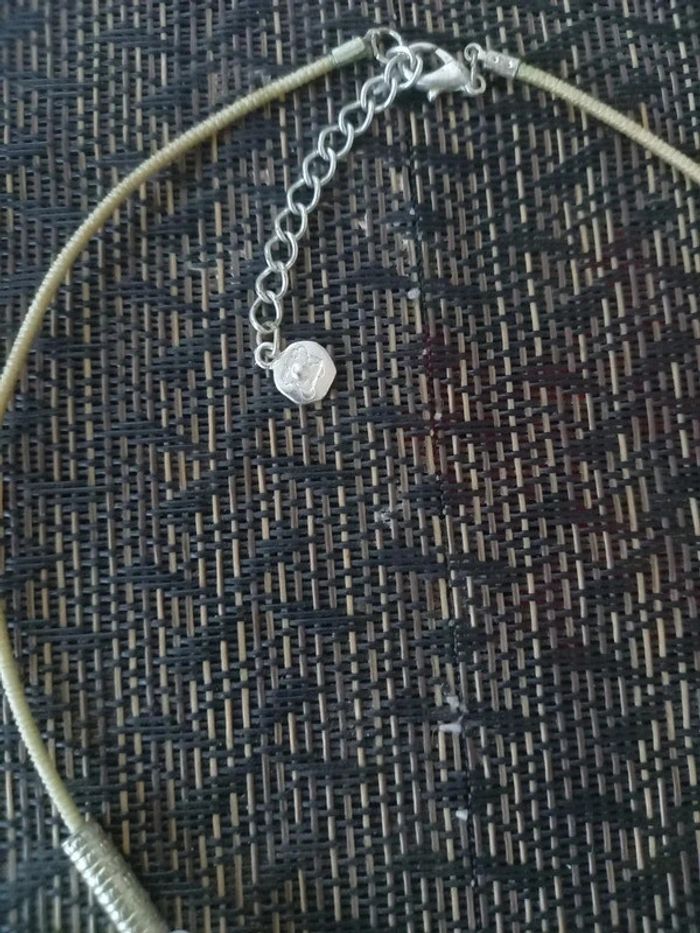 Collier marron brun beige ocre Ethnique - photo numéro 9
