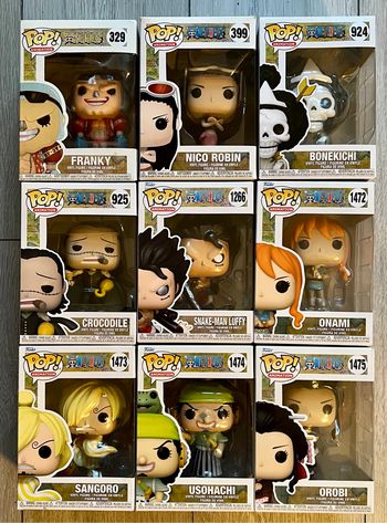 Lot de pop manga animé One piece