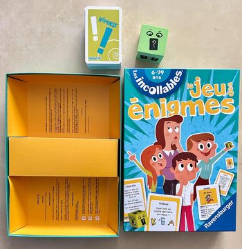 Jeu des énigmes Les Incollables